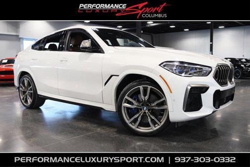 Alpine White 2022 BMW X6 M50i