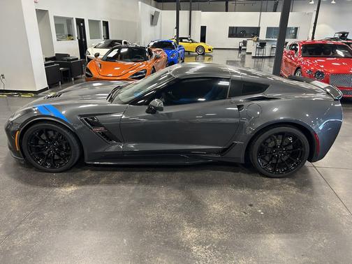 Watkins Glen Gray Metallic 2017 Chevrolet Corvette Grand Sport