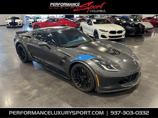 Watkins Glen Gray Metallic 2017 Chevrolet Corvette Grand Sport