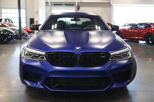 Marina Bay Blue Metallic 2020 BMW M5 Competition