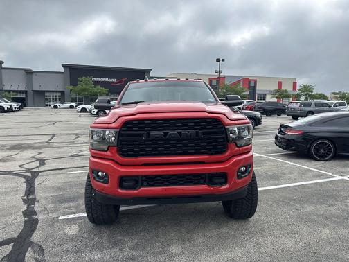 Flame Red Clearcoat 2022 RAM 2500 Big Horn Crew Cab 4x4 6'4' Box