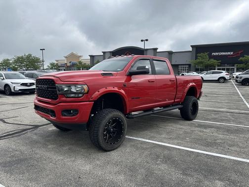 Flame Red Clearcoat 2022 RAM 2500 Big Horn Crew Cab 4x4 6'4' Box