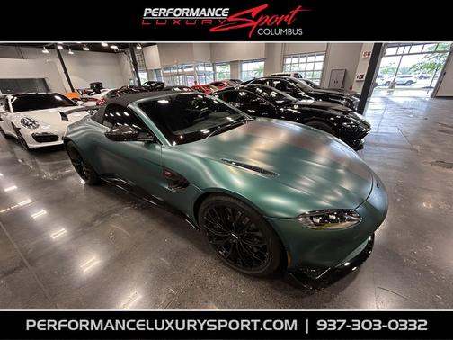 Satin Aston Martin Racing Green 2023 Aston Martin Vantage F1 Edition