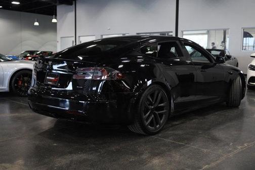 Solid Black 2021 Tesla Model S Plaid