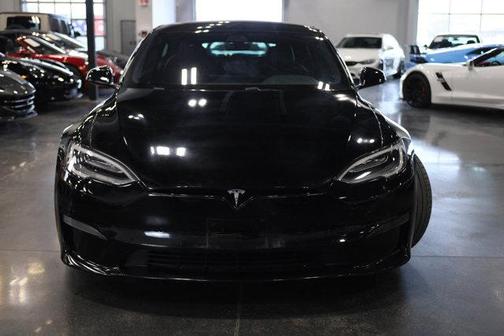 Solid Black 2021 Tesla Model S Plaid
