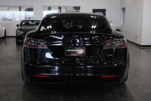 Solid Black 2021 Tesla Model S Plaid