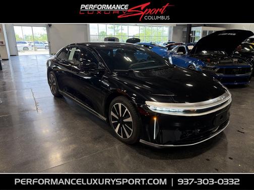 Infinite Black Metallic 2023 Lucid Air Pure