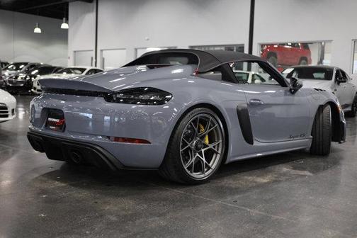 Arctic Grey 2025 Porsche 718 Spyder RS