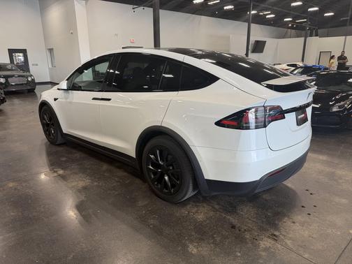 Pearl White Multi-Coat 2022 Tesla Model X Plaid Tri Motor All-Wheel Drive