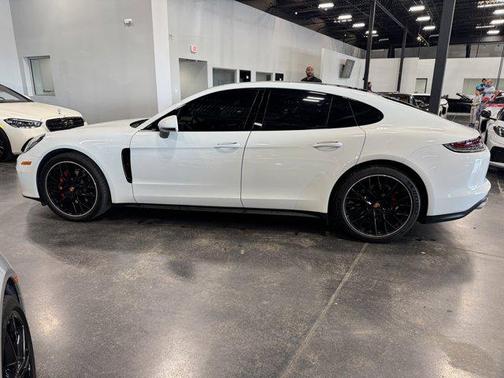 White 2022 Porsche Panamera 4