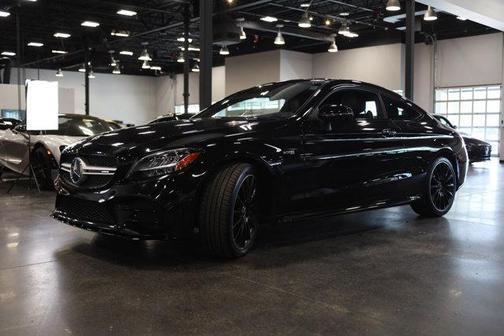 Black 2021 Mercedes-Benz AMG C 43 4MATIC