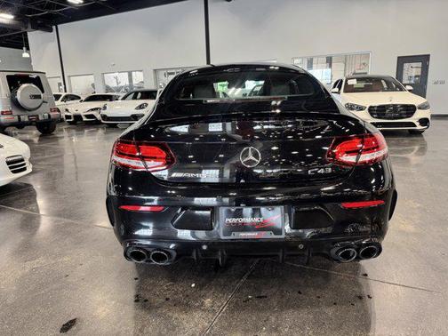 Black 2021 Mercedes-Benz AMG C 43 4MATIC