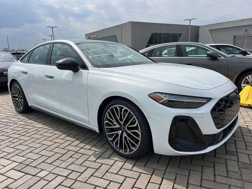 Glacier White Metallic 2026 Audi S5 3.0T Premium Plus