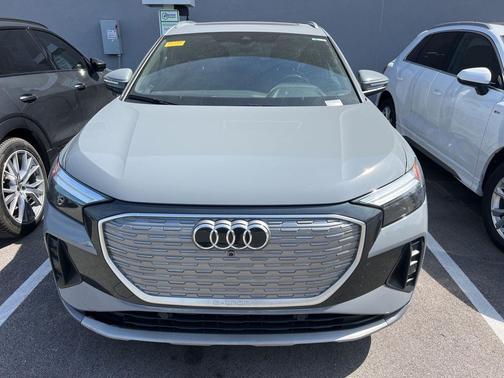Pebble Gray 2023 Audi Q4 e-tron Premium 40 RWD
