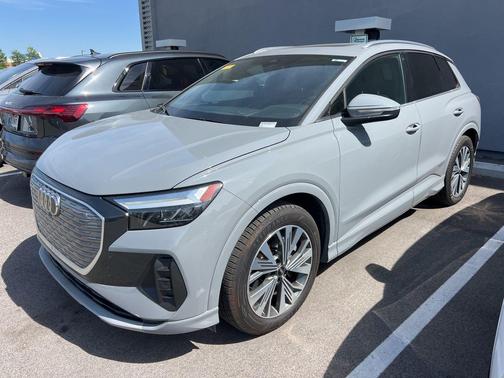 Pebble Gray 2023 Audi Q4 e-tron Premium 40 RWD