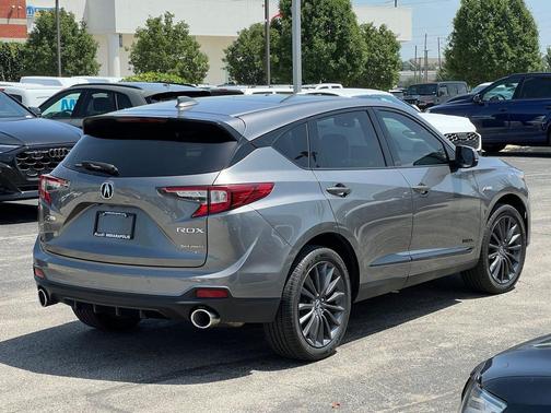 Liquid Carbon Metallic 2023 Acura RDX A-Spec Advance Package
