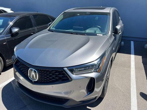 Liquid Carbon Metallic 2023 Acura RDX A-Spec Advance Package