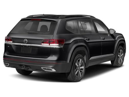 Deep Black Pearl 2021 Volkswagen Atlas 3.6L SE w/Technology