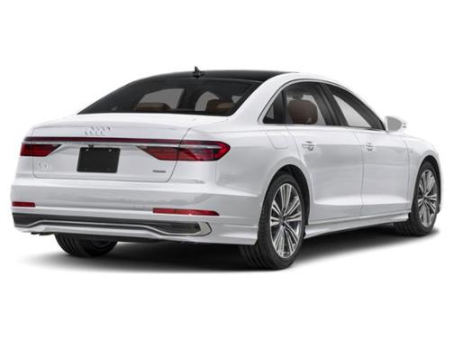 Glacier White Metallic 2026 Audi A8 55 TFSI quattro Tiptronic