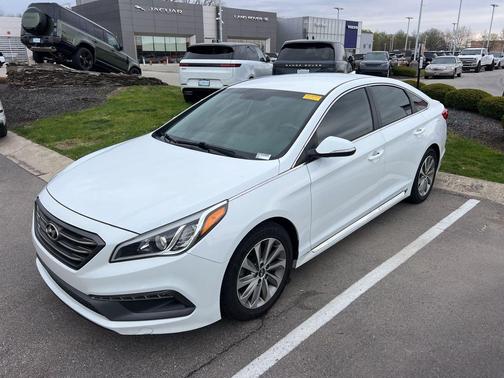 Quartz White Pearl 2015 Hyundai SONATA Sport