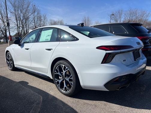 Glacier White Metallic 2026 Audi A6 Premium Plus quattro S tronic