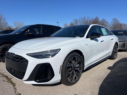 Glacier White Metallic 2026 Audi A6 Premium Plus quattro S tronic