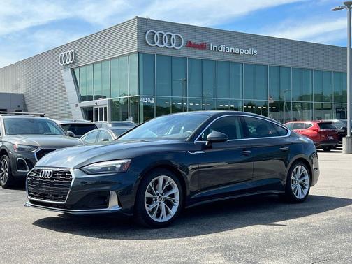Gray Metallic 2022 Audi A5 Sportback Premium