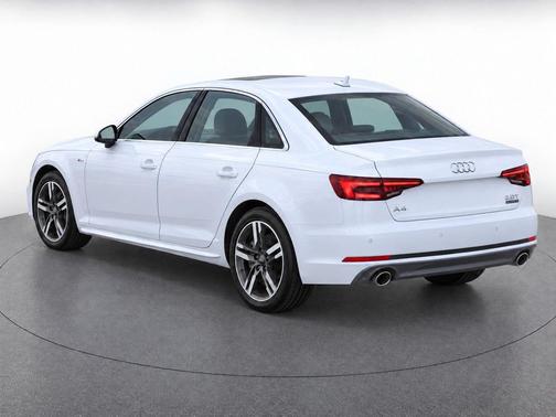 Glacier White 2018 Audi A4 2.0T Premium Plus