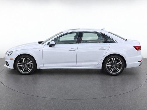 Glacier White 2018 Audi A4 2.0T Premium Plus