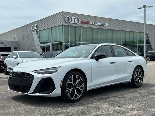Glacier White Metallic 2026 Audi A6 Premium Plus quattro S tronic