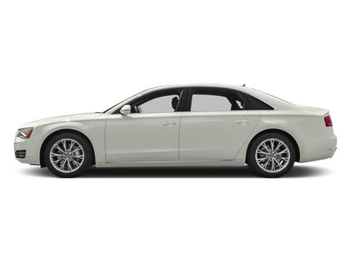 White 2014 Audi A8 L 3.0 TDI