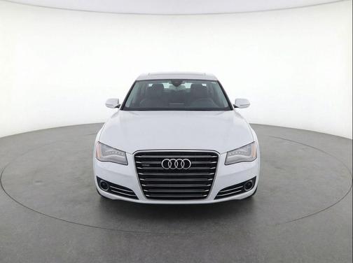 White 2014 Audi A8 L 3.0 TDI