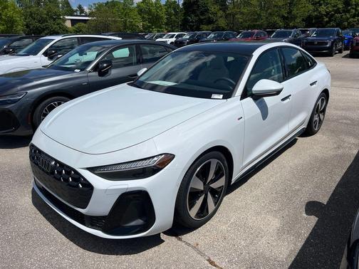 Glacier White Metallic 2026 Audi A5 Premium Plus TFSI quattro S tronic