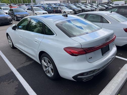 Glacier White Metallic 2025 Audi A5 Premium TFSI quattro S tronic
