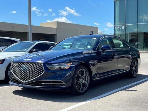 Adriatic Blue 2020 Genesis G90 5.0 Ultimate