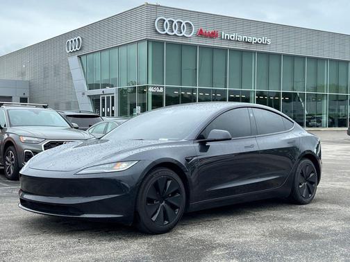 Stealth Gray 2024 Tesla Model 3 Long Range