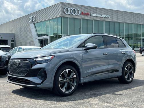 Pebble Gray 2023 Audi Q4 e-tron Premium 50 quattro