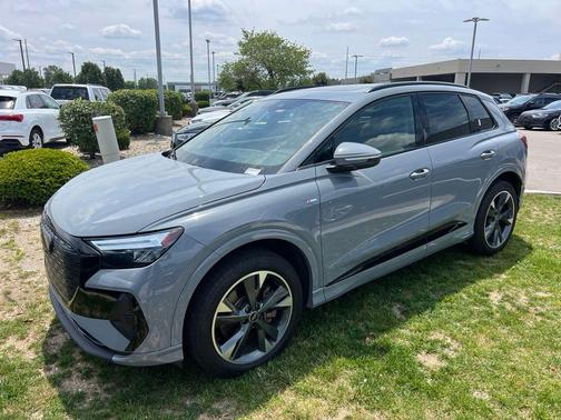 Pebble Gray 2023 Audi Q4 e-tron Premium 50 quattro