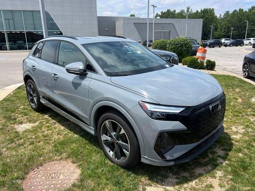Pebble Gray 2023 Audi Q4 e-tron Premium 50 quattro