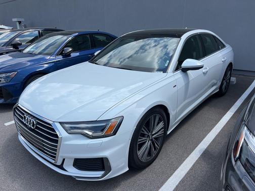 Glacier White Metallic 2019 Audi A6 55 Premium Plus