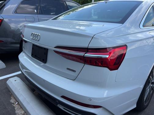 Glacier White Metallic 2019 Audi A6 55 Premium Plus