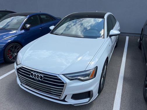 Glacier White Metallic 2019 Audi A6 55 Premium Plus