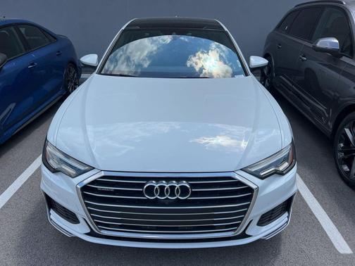 Glacier White Metallic 2019 Audi A6 55 Premium Plus