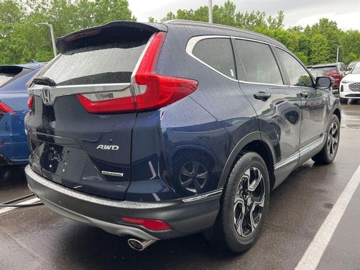 Obsidian Blue Pearl 2017 Honda CR-V Touring