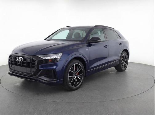 Waitomo Blue Metallic 2023 Audi Q8 55 Prestige