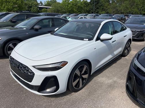 Glacier White Metallic 2026 Audi A5 Premium Plus TFSI quattro S tronic