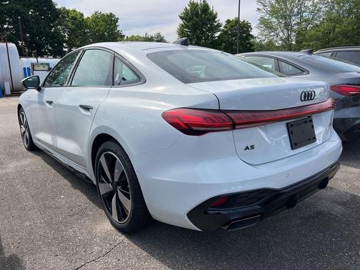 Glacier White Metallic 2026 Audi A5 Premium Plus TFSI quattro S tronic