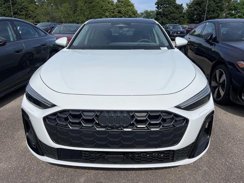 Glacier White Metallic 2026 Audi A5 Premium Plus TFSI quattro S tronic