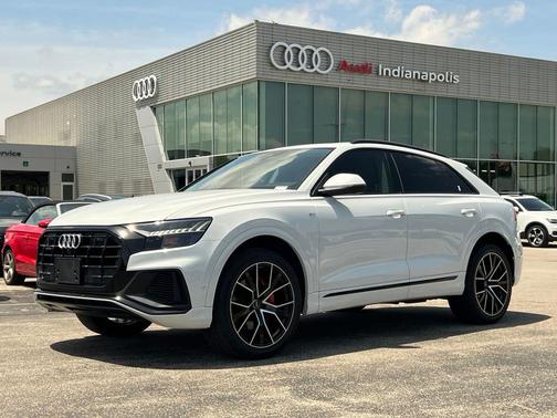 Glacier White Metallic 2019 Audi Q8 3.0T Premium