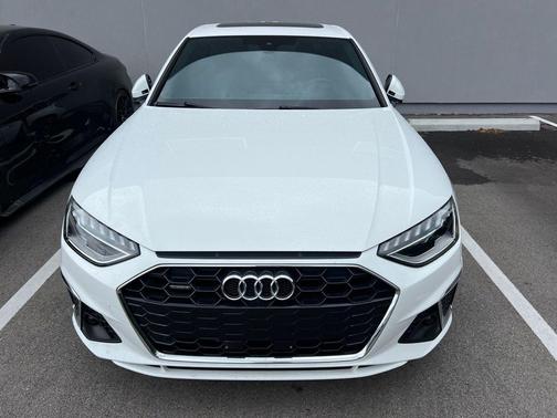 Ibis White 2023 Audi A4 45 S line Premium Plus